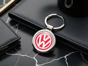 VW Portachiavi Metallo Custom Logo Stile Pro
